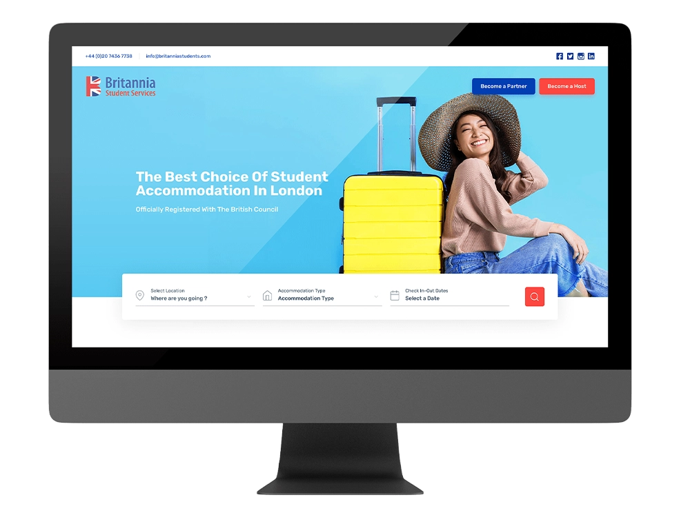 Main Britannia Student Services